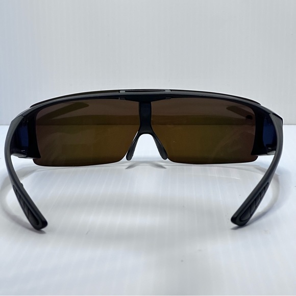 Bell + Howell Flip Up Sunglasses Polarized Fit Over Rx Glasses No Glare EUC - Picture 5 of 7